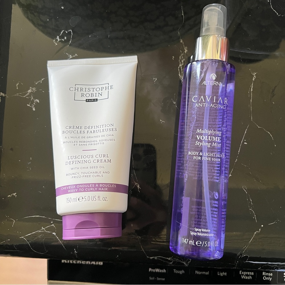 CAVIAR Multiplying Volume Styling Must/ Christophe Robin Luscious Curl Cream